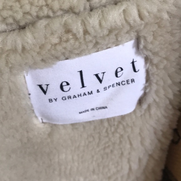 Velvet by Graham & Spencer shearling vest - Picture 7 of 8